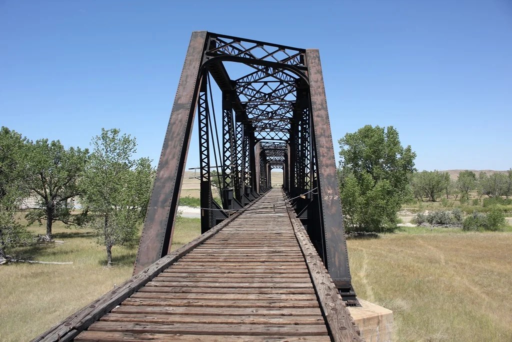 Abandoned Cheyenne River Bridge